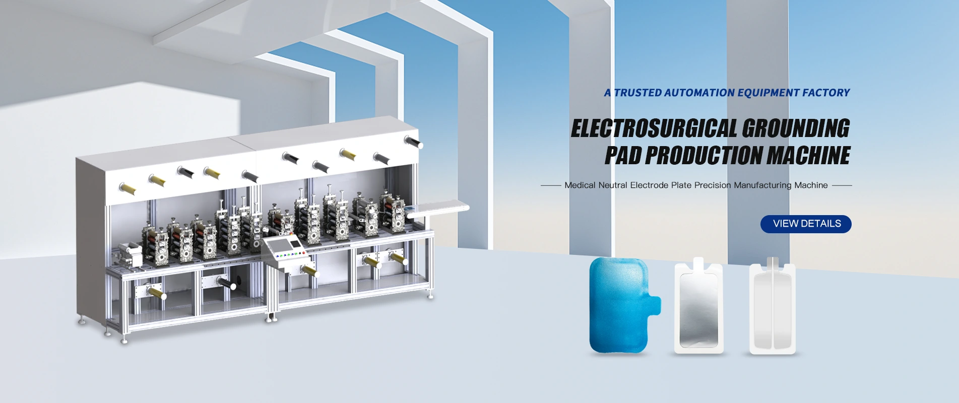 China Elektrochirurgische aardingspadproductiemachine Leverancier