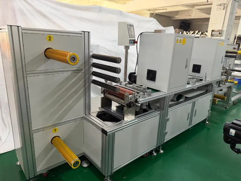 De nieuwe hydrogelcoatingmachine is voltooid en naar de klantlocatie verzonden